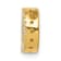 14K Yellow Gold Diamond Letter D Initial Charm