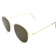 Kendall + Kylie Gold Frame/Pink Brown Lenses Sunglasses