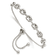 Sterling Silver Polished Link Adjustable Bracelet