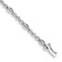 Rhodium Over 10k White Gold Diamond Bracelet