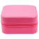 Berry Pink Travel Size Jewelry Box with Cleaning Cloth