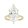 Lab-Grown Diamond Marquise Solitaire Ring In 14K Yellow Gold 5.00ct