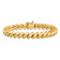 10k Yellow Gold 8mm San Marco Link 7 Inch Bracelet