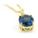 Blue Topaz And Swiss Blue Topaz Pendant Necklace In 18K Gold Over
Sterling Silver 5.72ctw