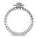 Sterling Silver Stackable Expressions Diamond Star Ring 0.035ctw