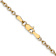 14k Yellow Gold 2.4mm Solid Round Open Link Cable 22 Inch Chain