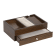 Mele and Co Rex Men’s Dresser Valet Wooden Jewelry Box