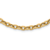 14K Yellow Gold Polished Link Necklace
