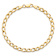 10k Yellow Gold 5.25mm Textured Fancy Link Bracelet