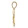14k Yellow Gold Polished Cubic Zirconia Star of David Pendant