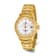 Mens Charles Hubert IP-plated Stainless Steel White Dial Automatic Watch