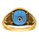 10K Yellow Gold Men's with White Rhodium and Lab Created Sapphire
Masonic Ring