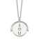 Sterling Silver I Love You Forever Necklace