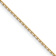 14k Yellow Gold 1.2mm Solid Diamond-Cut Cable 30 Inch Chain