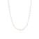 9-10mm White Cultured Freshwater Pearl endless Necklace