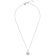 Initial B Charm Pendant Necklace In Silver-Tone