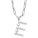 Rhodium Over Sterling Silver 3-5.5mm Freshwater Cultured Pearl LETTER E
18-inch Necklace