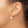 14K Yellow Gold 8-9mm White Round Saltwater Akoya Cultured Pearl
Leverback Earrings