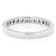 Lab-Grown Diamond Band Ring In 14K White Gold 0.50ctw