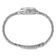 Ladies Charles Hubert Stainless Steel 26mm Black Dial Watch