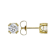 Moissanite Stud Earrings In 14K Gold Over Sterling Silver 1.00ctw
Diamond Equivalent Weight