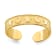 14K Yellow Gold Star and Moon Adjustable Toe Ring
