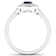 1.06ctw Blue Sapphire and Diamond 14K White Gold Halo Ring