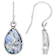Roman Glass Teardrop Earrings