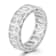 Rachel Zoe Radiant-Cut CZ Bezel Set Eternity Band Ring in Rhodium Over
Sterling Silver