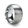 PERSEUS Domed with Brushed Finish Tungsten Band 10mm