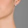 CZ Stud Earrings In Sterling Silver