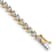 14k Yellow Gold and 14k White Gold with Rhodium over 14k Yellow Gold
Diamond Bracelet