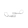 White Cubic Zirconia Platium Over Sterling Silver April Birthstone
Earrings 6.30ctw