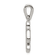Rhodium Over Sterling Silver Lab Created Blue Opal Inlay Tortoise Pendant