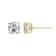 Square Cushion Cut Moissanite 14k Yellow Gold Over Silver Stud Earrings
3.40ctw DEW