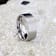 SOLAR Flat Profile Brushed Finish Men’s Titanium Wedding Band 8mm