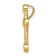 10k Yellow Gold 0.29 ctw Ruby Cross Slide Pendant
