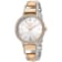 Ferre Milano Women's Classic White Dial Two-tone Stainless Steel Watch