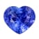 Sapphire Loose Gemstone 8x7.2mm Heart Shape 2.06ct