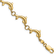 14k Yellow Gold Polished Dolphin Bracelet