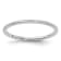 Rhodium over 10K White Gold 1.2mm Milgrain Stackable Expressions Band