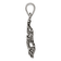 Sterling Silver Antiqued and Textured Dragon Pendant