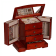Mele and Co Harmony Wooden Musical Jewelry Box