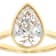 3ct Pear Lab-Grown Diamond Solitaire Ring In 14K Gold