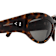 Saint Laurent Brown Havana Wrap Around Frame / Gray Lenses Sunglasses