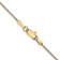 14k Yellow Gold 1mm Solid Round Parisian Wheat 24 Inch Chain
