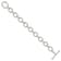 Sterling Silver Polished Fancy Link Bracelet