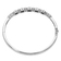 Rhodium Over 14K White Gold Lab Grown Diamond VS/SI GH, Lab Created
Emerald Bangle Bracelet 1.498ctw