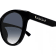 Gucci Black Frame / Gray Lens Sunglasses