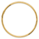 14k Yellow Gold 3mm Polished Slip On Bangle